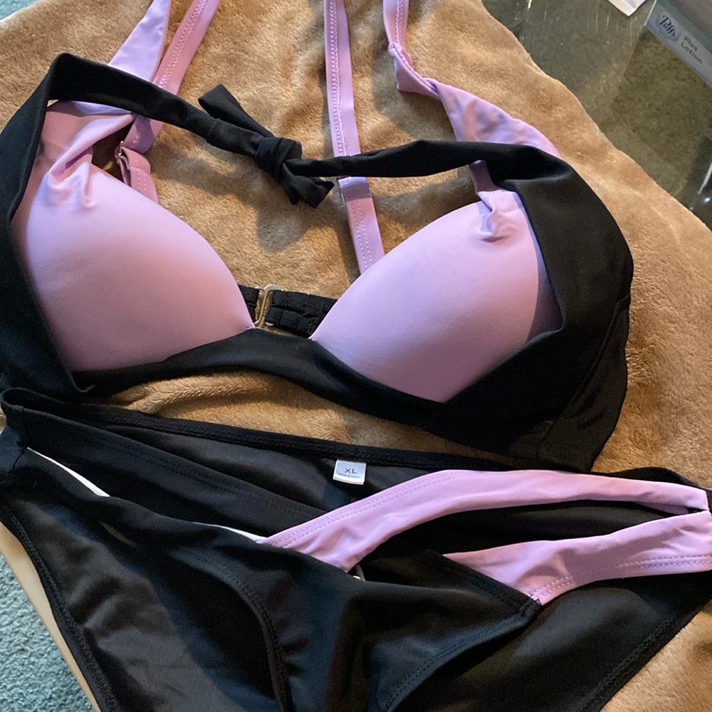 Strappy cut out bikini